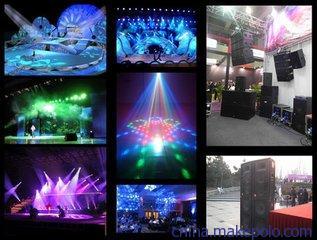 北京順義燈光音響,舞臺搭建租賃公司